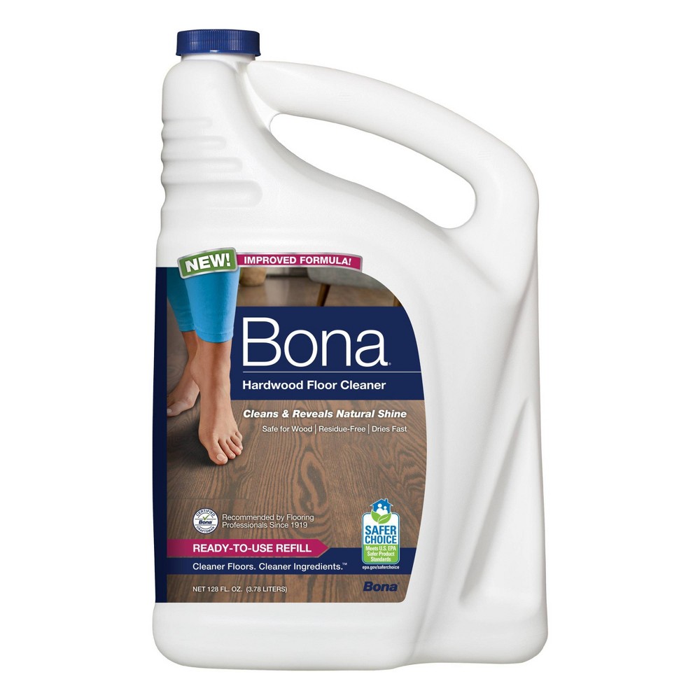 Bona Hardwood Floor Cleaner Refill - Unscented - 128 fl oz