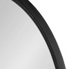 Kate and Laurel Hogan MDF Oval, 24x36, Black - 2 of 4