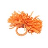 Saro Lifestyle Raffia Charm Napkin Ring (Set of 4) - 2 of 4