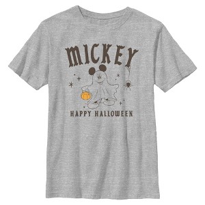 Boys Mickey & Friends Themed Club Ghost Costume Trick or Treat T Shirt - 1 of 4