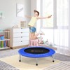 Costway 36" Mini Folding Trampoline Portable Recreational Fitness Rebounder - 3 of 4