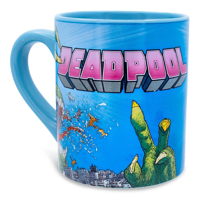 Silver Buffalo Marvel Comics Deadpool "Best Mug Ever" Ceramic Mug | Holds 14 Ounces, 2 of 7