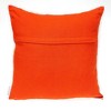 HomeRoots 16" Orange Cotton Throw Pillow With Fringe - 4 of 4
