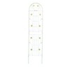 MAYEERTY 2 Pack Metal Garden Trellis 86.7 x 19.7 Inch Rustproof Climbing Plants Support Cream White Outdoor Flower - 3 of 4