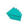 JAM Paper A6 Colored Invitation Envelopes 4.75 x 6.5 Sea Blue Recycled 15903 - 3 of 4