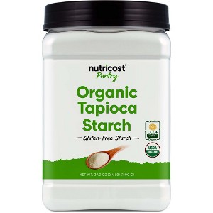 Nutricost Pantry Organic Tapioca Starch (2.5 LB) - Gluten-Free, GMO-Free - 1 of 4