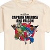 Men's - Marvel - Captain America Falcon Team Up Short Sleeve Graphic T-Shirt - 2 of 4
