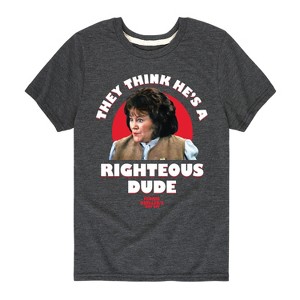 Boys' - Ferris Bueller's Day Off - Righteous Dude Short Sleeve Graphic T-Shirt - 1 of 4