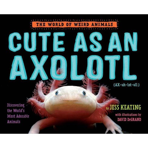 Cute As An Axolotl World Of Weird Animals By Jess Keating Hardcover Target