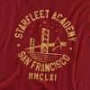 Star Trek Collegiate Bridge Adult T-Shirt Cardinal - 2 of 4
