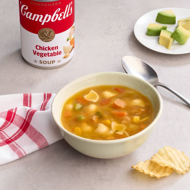 Campbell&#39;s Condensed Chicken Vegetable Soup - 10.75oz, 2 of 14