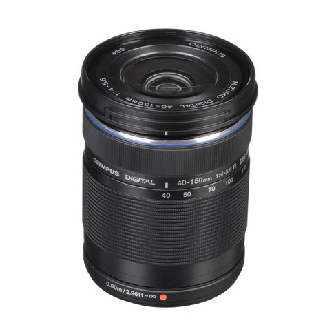 Olympus M Zuiko Digital Ed 40 150mm F 4 5 6 R Zoom Lens Black For Micro Four Thirds System Target