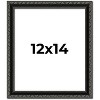 PosterPalooza | Antique Black Picture Frame - UV Acrylic, Foam Board Backing, Hanging Hardware - 2 of 4