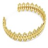 SHINE by Sterling Forever Bohemian Statement Cuff Bracelet Gold - 3 of 3