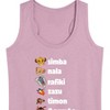 Women's - Disney - Main Characters Graphic Racerback Tank - 2 of 4
