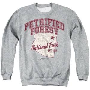 Men's Petrified Forest National Park State Line Crewneck Sweatshirt - 1 of 4