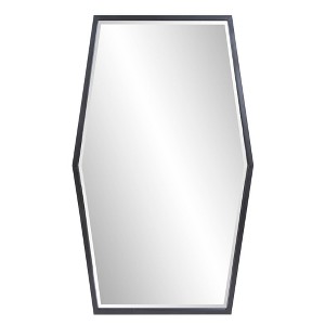 Howard Elliott 46.75"x27.75" Dekland Metal Framed Elongated Hexagon Wall Mirror - 1 of 4