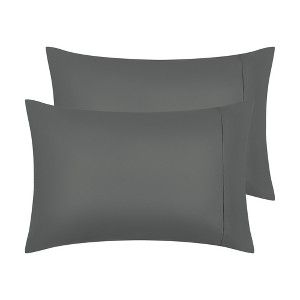 Unique Bargains Soft Comfortable Envelope Closure Polyester Pillowcases 2 Pcs - 1 of 4