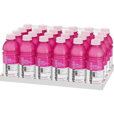 Vitaminwater Focus Electrolyte Enhanced Water W Vitamins, Kiwi-Strawberry Drinks, 20 Fl Oz, 24 Pack Kiwi-Strawberry 20 Fl Oz (Pack of 24)