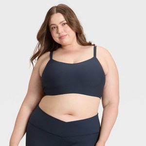 Women's Everyday Soft Light Support Strappy Sports Bra - All In Motion™ - 1 of 3