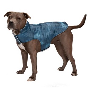 FurHaven Water Repellent Reversible Reflective Puffer Dog Coat - 1 of 1