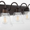 Quorum Lighting 4 - Light Vanity in  Oiled Bronze - 3 of 4