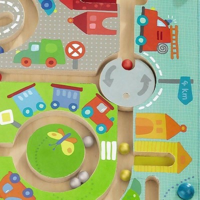 Colorful Magnetic Town Maze Puzzle for Toddlers