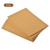 Unique Bargains Self-Adhesive DIY Crafts Heat Insulation Cork Board Coasters Brown - 3 of 3