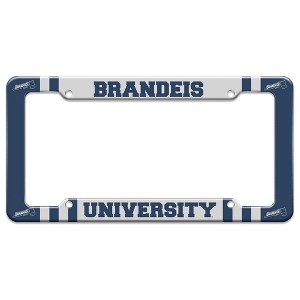 Brandeis University Logo License Plate Tag Frame - 1 of 4