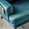 XIZZI Lazy Chair with Ottoman, Modern Large Accent Lounge Chair, Leisure Sofa Armchair Reading Chair with Footrest for Bedroom, Living Room, Dorm Room - 4 of 4