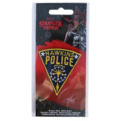 Stranger Things Hawkins Police Iron-On Patch
