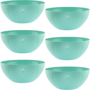 YBM Home Plastic Serve Mixing Bowl, Pack of 6 - 1 of 4