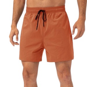 Anna-Kaci Active Men's Quick-Dry Athletic Shorts with Adjustable Drawstring Waist and Side Pockets for Active Training - 1 of 4