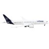 Boeing 787-9 Commercial Aircraft with Flaps Down "Lufthansa" White w/Dark Blue Tail 1/400 Diecast Model Airplane by GeminiJets - 2 of 3