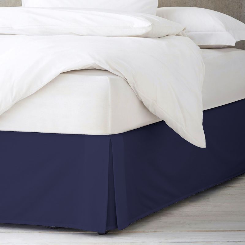 Cotton Blend Percale Pleated Bedskirt - Simply Put, 4 of 6