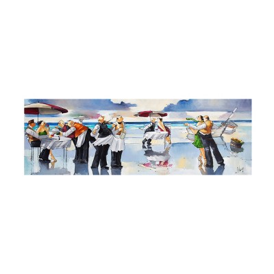 Trademark Fine Art - Ronald West After The Rain Canvas Art - 47 X 16 ...