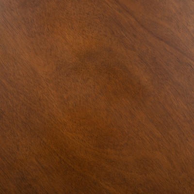 Alecto Brown Solid Wood Round Coffee Table