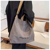 Generic Women Large Canvas Tote Handbags Casual Shoulder Work Bag - 4 of 4