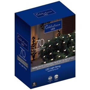 Celebrations LED C9 Warm White 70 ct Net Christmas Lights - 1 of 1