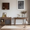 Furniture Style Cat Litter Box House,Sidetable with Storage,Convenient Flip Up Door for Cats-Maison Boucle - 3 of 4