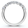 Pompeii3 1Ct TW Diamond U Prong 7-Stone Wedding Ring 14k Gold or Platinum Lab Created - 2 of 4