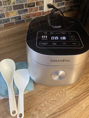 GreenPan Elite 8-Cup Induction Rice Cooker — Las Cosas Kitchen Shoppe