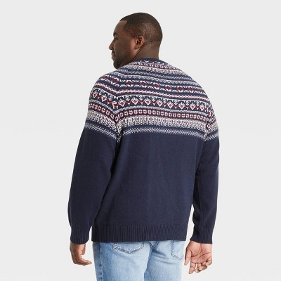 Fensajomon Mens Slim Fit Long Sleeve Knit Stretch Pullover Sweater Jumper