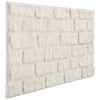 VidaXL 3D Wall Panels with White Brick Design 10 pcs EPS - 4 of 4