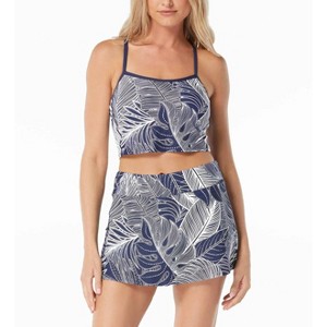 Beach House Sport Plateau Racerback Palm Print Crop Top - 1 of 3