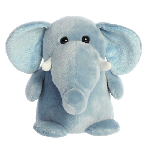 Blue cheap stuffed elephant