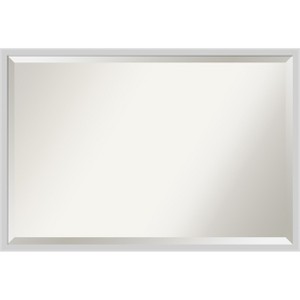 Amanti Art Incline Beveled Wood Framed Bathroom Vanity Wall Mirror - 1 of 4