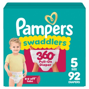 Pampers Swaddler 360 Disposable Baby Diapers - 1 of 4