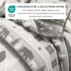 Rustic Woodland Printed Reversible Quilt Set - Great Bay Home - 3 of 4
