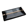 Household Essentials 4 Pocket Wide Organizer with Hangbar Black: Hanging Closet Storage, Clothes & Shoe Organizer, 30 lb Capacity - 3 of 4